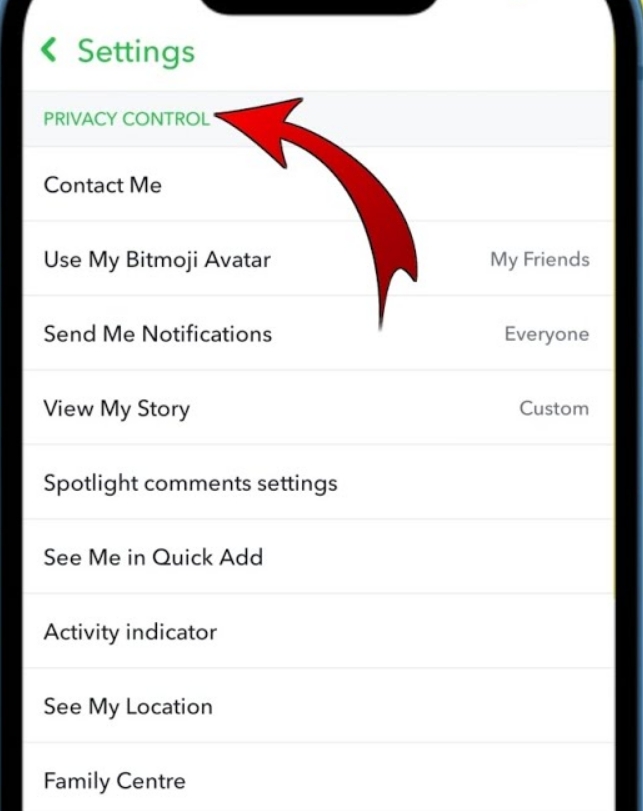 Go to Settings & Privacy